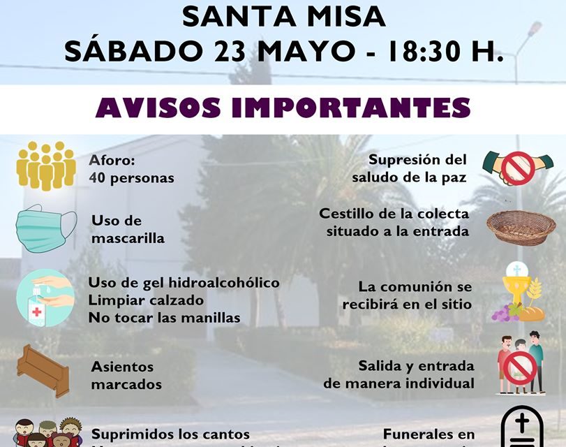 SANTA MISA EN LA PARROQUIA DE SANTA TERESA DE JESÚS EN VALDENCÍN