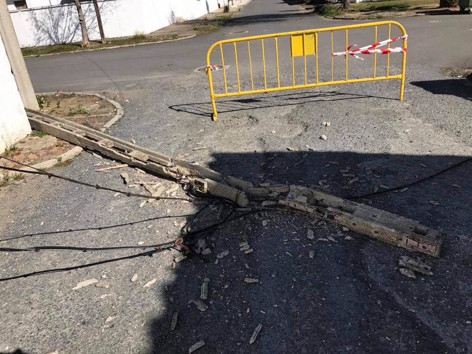 El viento sigue produciendo desperfectos en nuestra localidad