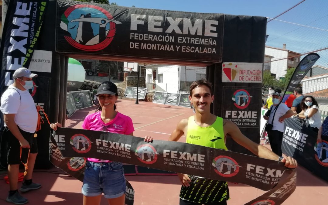 Mario Mirabel y Elizabeth Vaquero reinan en Crono Asperillas