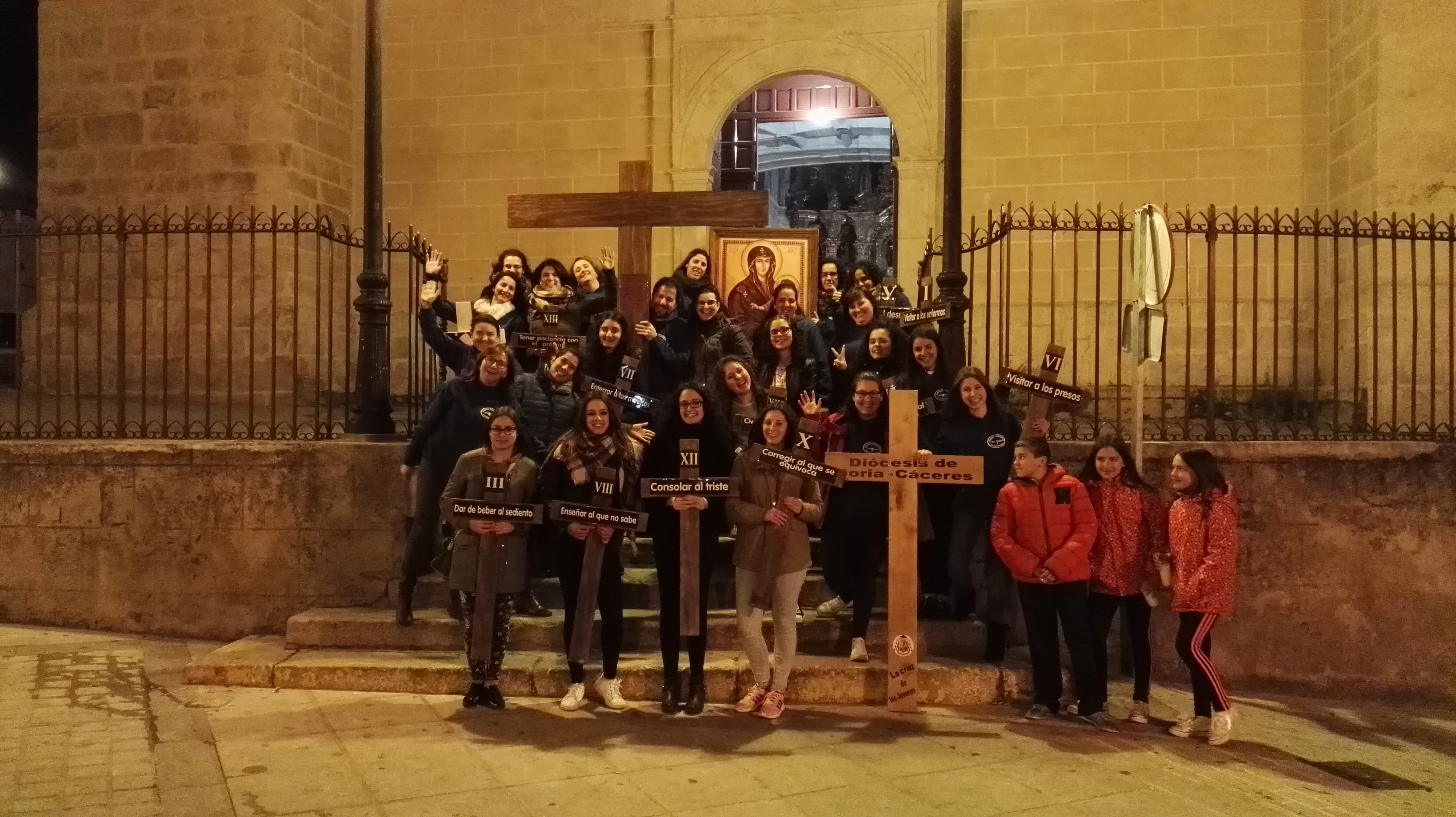 Víacrucis de los Jóvenes Cristianos