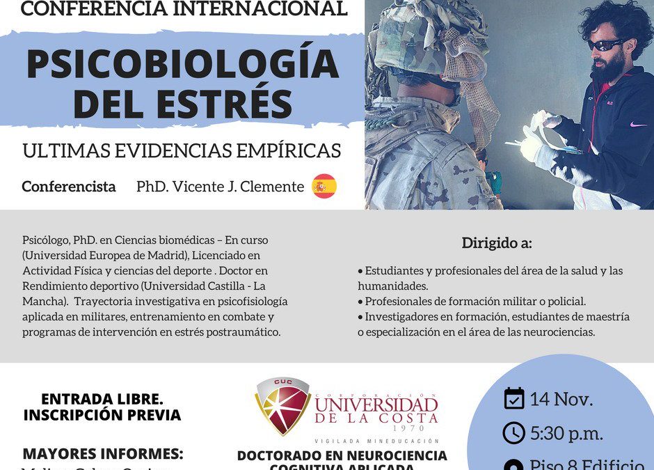 Conferencia de Vicente Clemente en Colombia