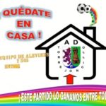Los equipos del AD Torrejoncillo se presentaron durante la cuarentena