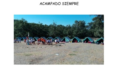 SE APLAZA EL CAMPAMENTO VILLAMIEL 2020