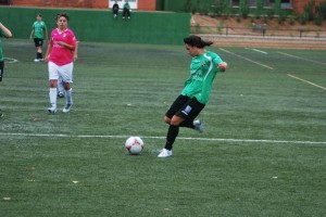 Beatriz Vizcaíno, una futbolista polivalente - CEDIDA