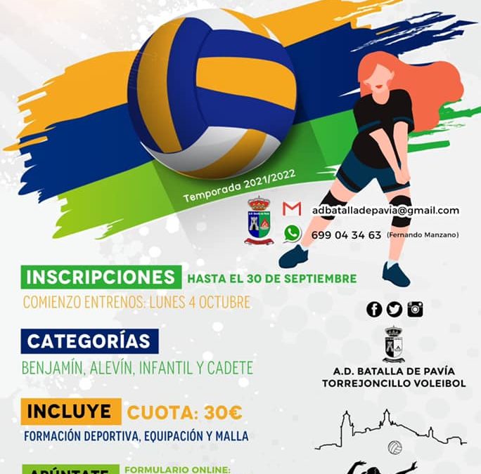 ¡FORMA PARTE DE NUESTRA HISTORIA, APÚNTATE AL VOLEY PRINGÓN!