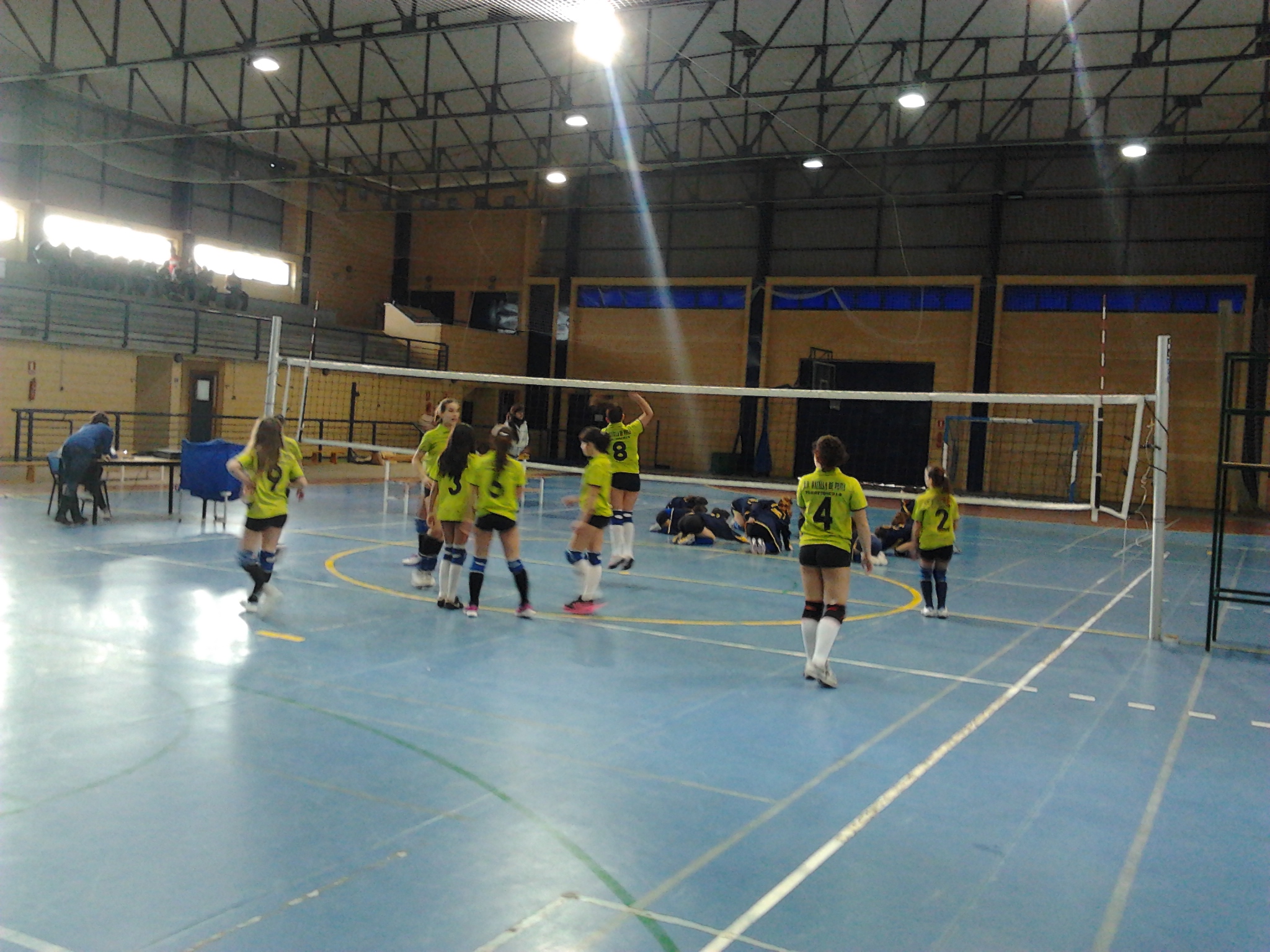 Clinic de Voleibol en el Pabellón Municipal de Torrejoncillo