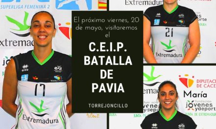 Todo un equipazo extremeño, este viernes en el Ceip » Batalla de Pavía»