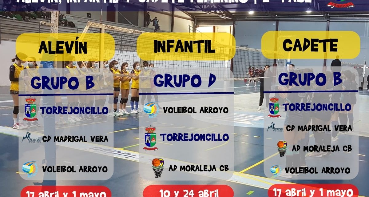 YA HA ARRANCADO LA SEGUNDA FASE DE LOS JUDEX DE VOLEIBOL