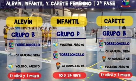 YA HA ARRANCADO LA SEGUNDA FASE DE LOS JUDEX DE VOLEIBOL