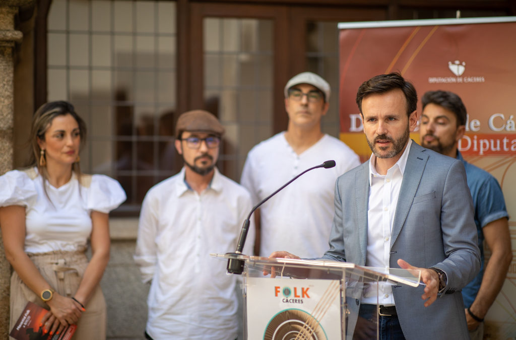 Diputación de Cáceres pone en marcha “Folk Cáceres”, un programa dedicado exclusivamente a la música folk de la provincia
