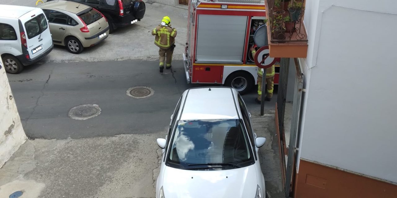 Fuego en una vivienda de Torrejoncillo