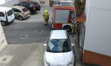 Fuego en una vivienda de Torrejoncillo