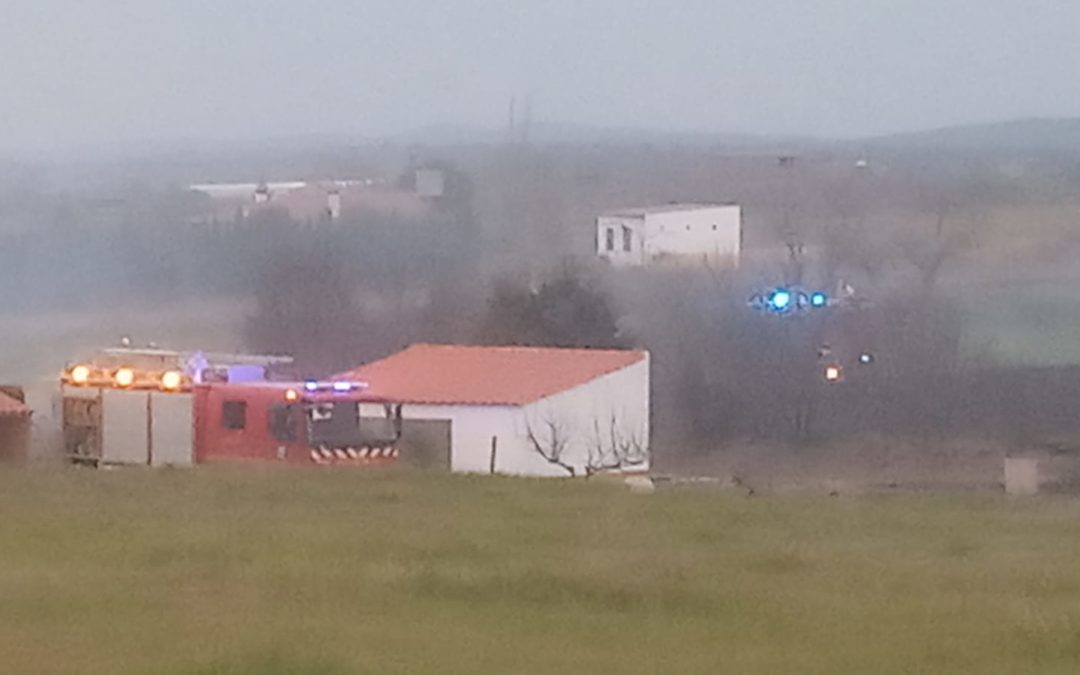 Esta tarde se producía un incendio en Torrejoncillo