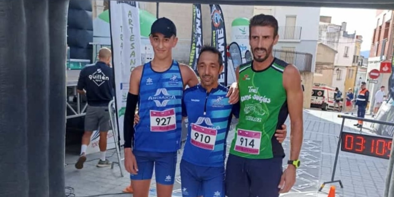 Atletismo Andiajoa Torrejoncillo encumbra a varios atletas en los pódiums de UltrArtesanos