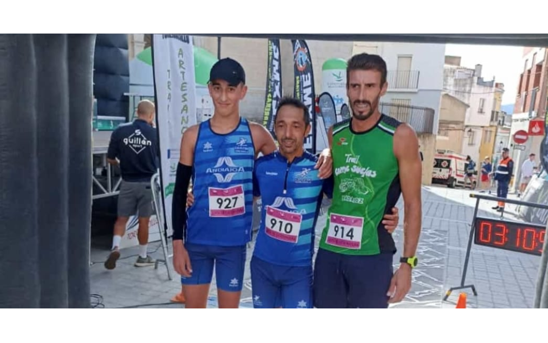 Atletismo Andiajoa Torrejoncillo encumbra a varios atletas en los pódiums de UltrArtesanos
