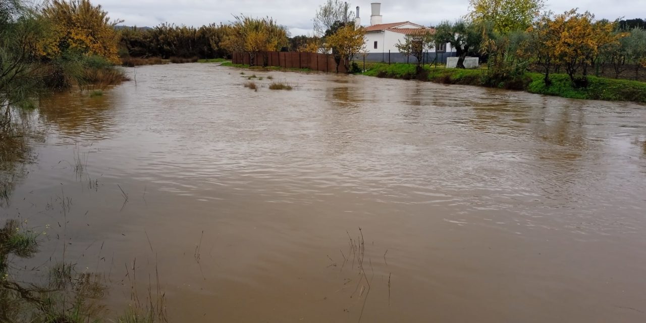 Derrumbes, lluvias y Alerta Amarilla en Torrejoncillo