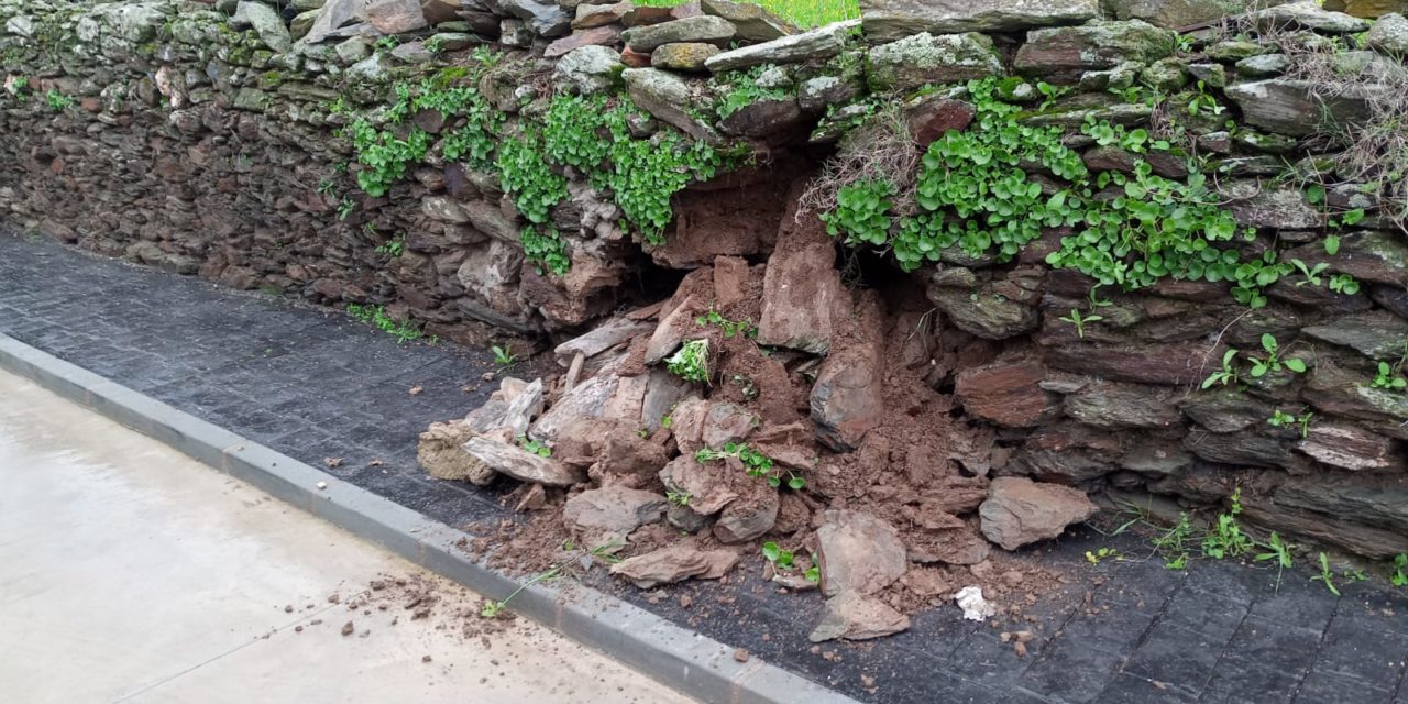 Nuevo derrumbe en la Barriada del Carmen