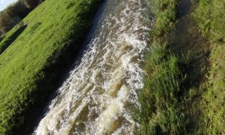 Siguen las lluvias y sigue el pantano subiendo de caudal