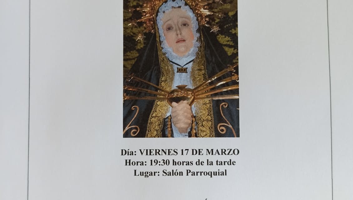 Asamblea Cofradía Virgen de los dolores de Torrejoncillo