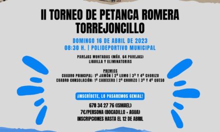 II Torneo de Petanca Romera de Torrejoncillo