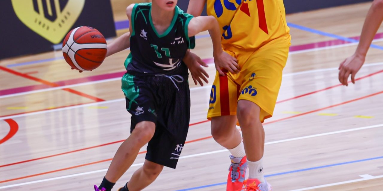 Gabriel Rosado en el Campeonato de España de Minibasket