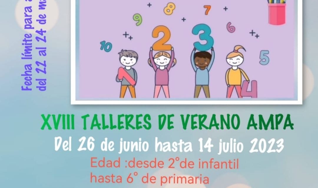 XVIII Talleres de Verano de AMPA