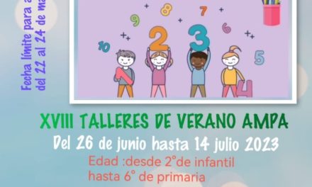 XVIII Talleres de Verano de AMPA