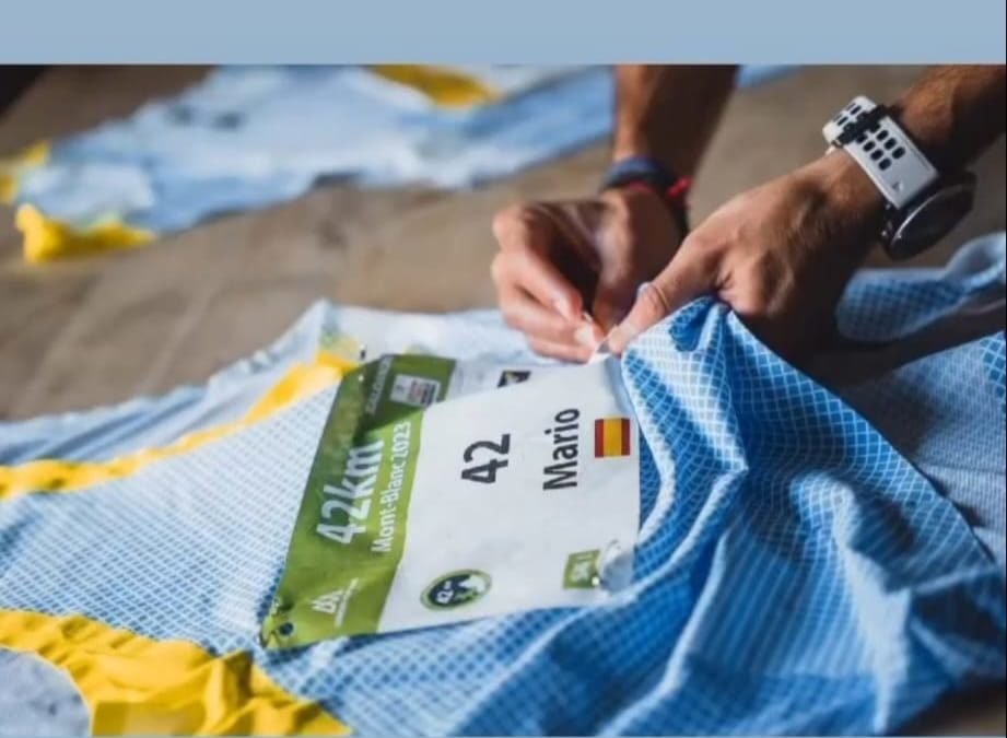 Retransmisión en directo del Maratón Mont Bland donde Mario Mirabel participa