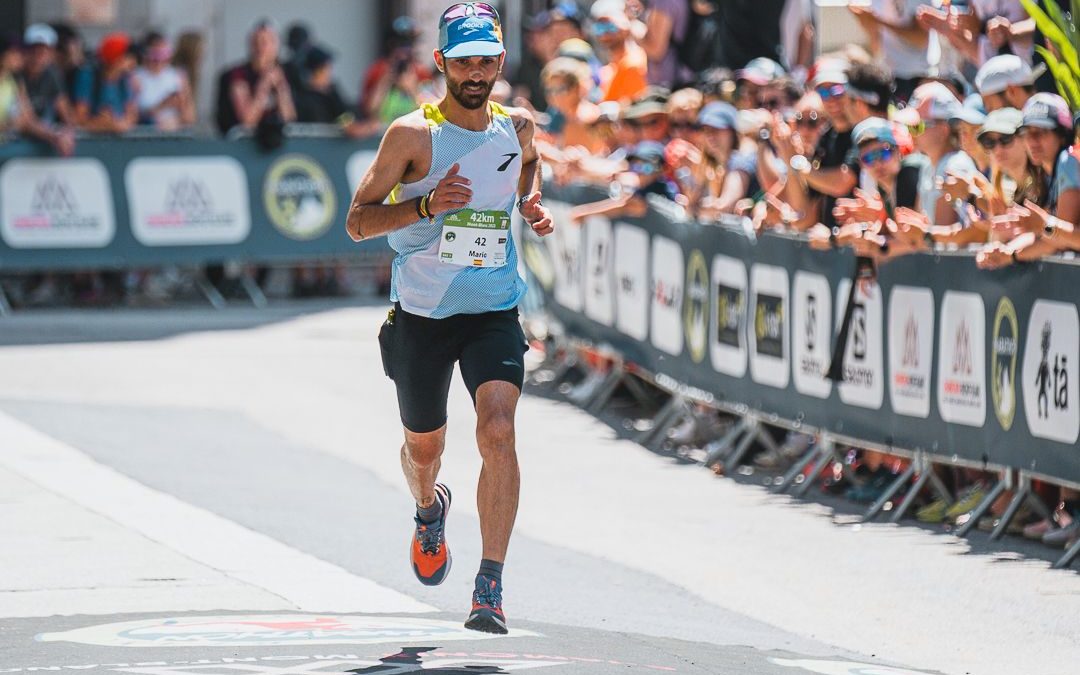 Mario Mirabel consigue una fantástica posición en Mont Blanc
