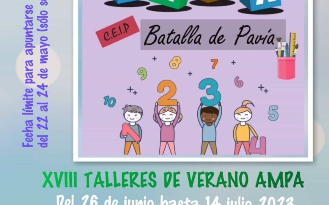 XVIII Talleres de Verano de AMPA