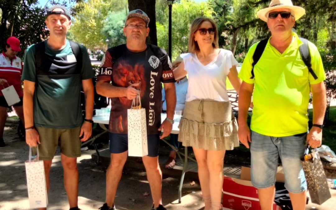 La tripleta de los torrejoncillanos plata en Montehermoso