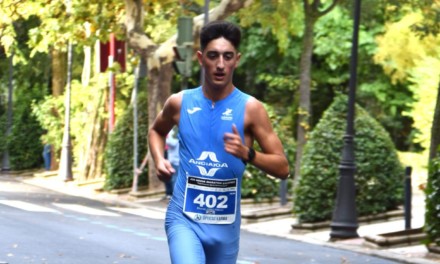 Campeón de la prueba de 10 km y Primero en la General en Cáceres