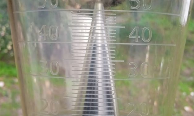 Ya tenemos los datos de las precipitaciones de la última semana