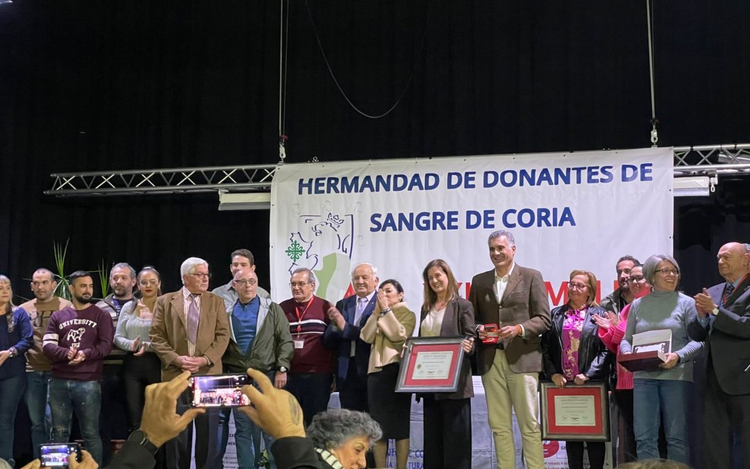 Dos torrejoncillanos nombrados grandes Donantes de España