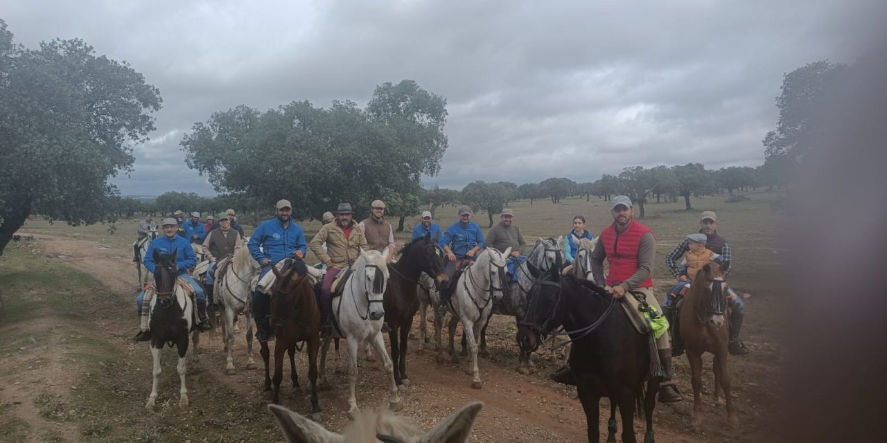 Este fin de semana se celebraba ruta ecuestre