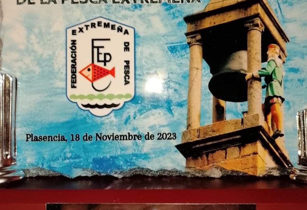 Torrejoncillano galardonado en la XXV Gala del Deporte de la Pesca Extremeña