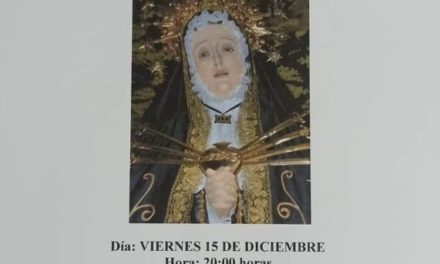Asamblea Extraordinaria Cofradía Virgen de los Dolores