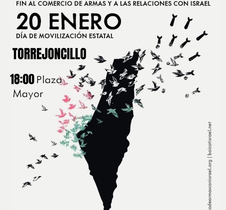 Concentración contra el genocidio en Palestina