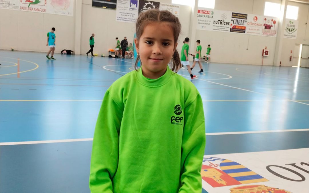 Otra paisana más se suma a las concentraciones de la Selección Extremeña de Futsal