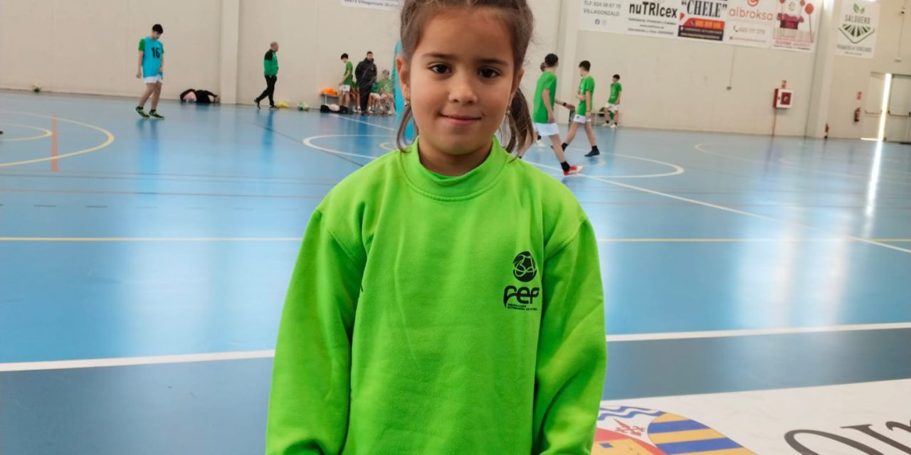 Otra paisana más se suma a las concentraciones de la Selección Extremeña de Futsal