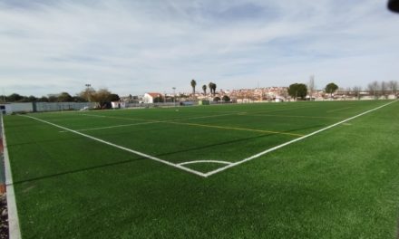 Este sábado inauguración del nuevo campo de césped de Torrejoncillo