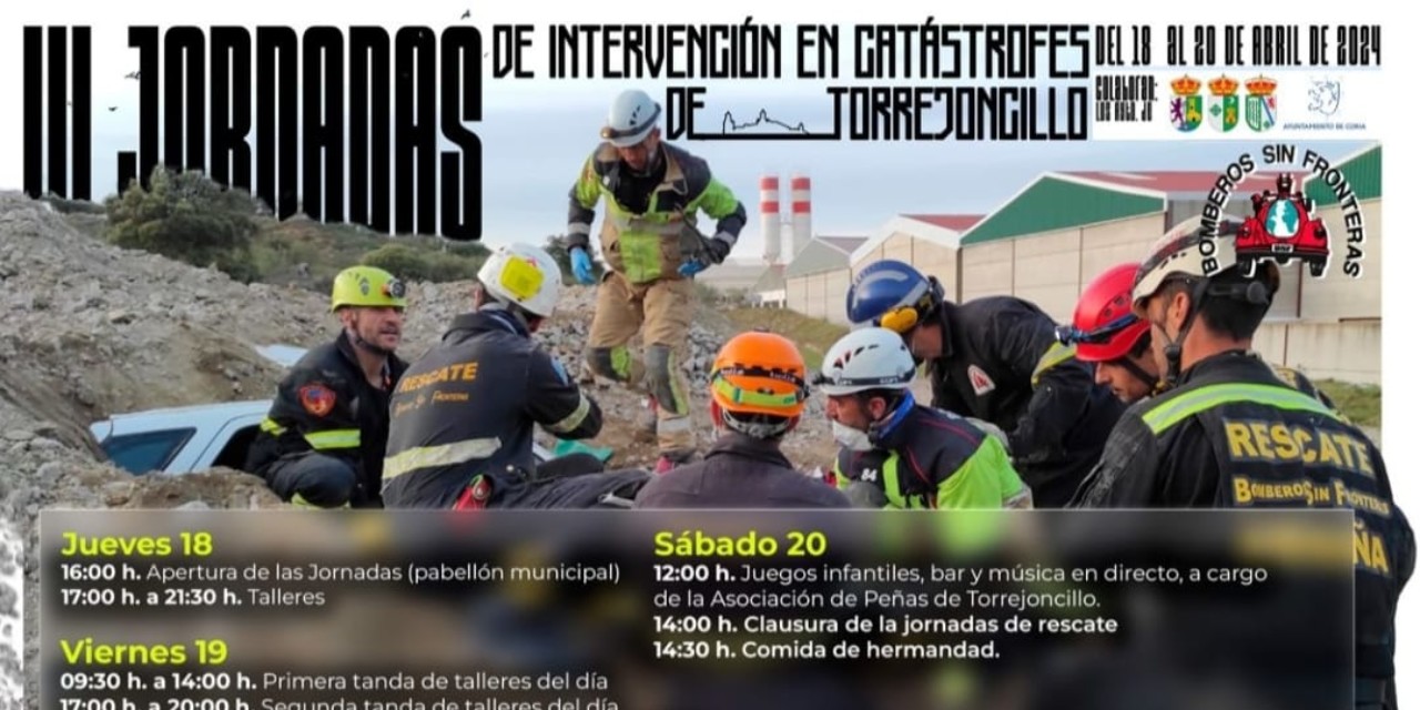 III Jornadas de Intervención de Catástrofes de Torrejoncillo