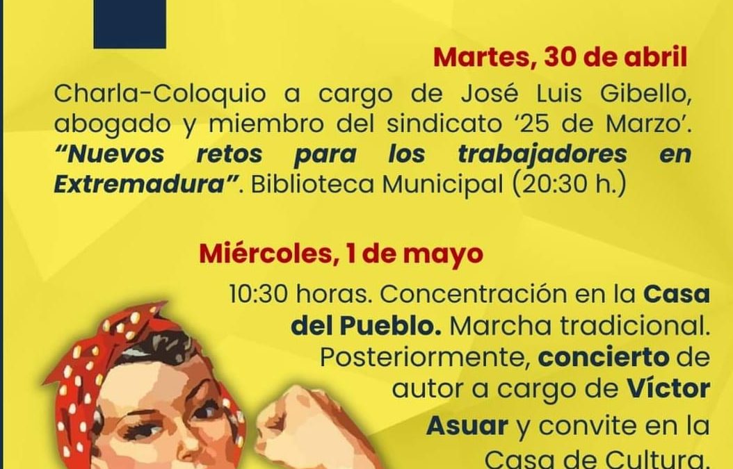 Celebración del 1º de Mayo 2024