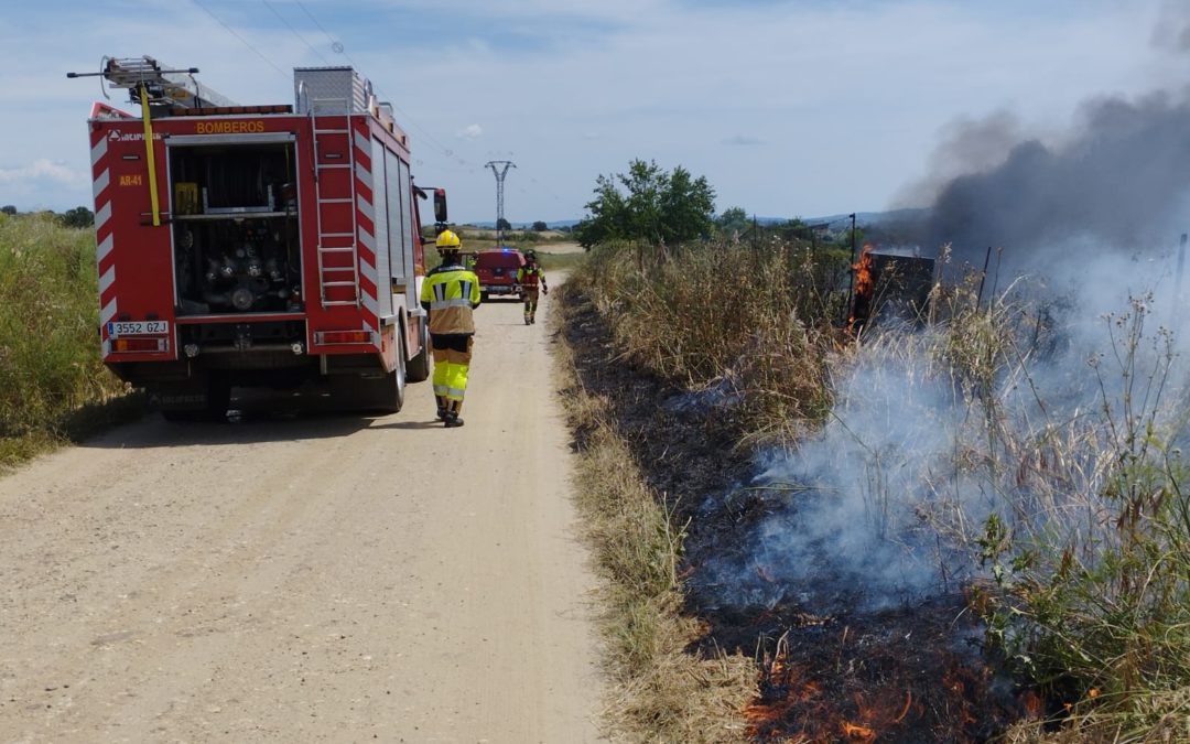 Primer incendio de la temporada