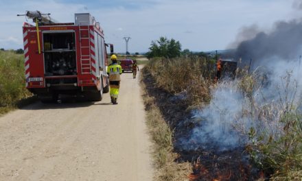 Primer incendio de la temporada