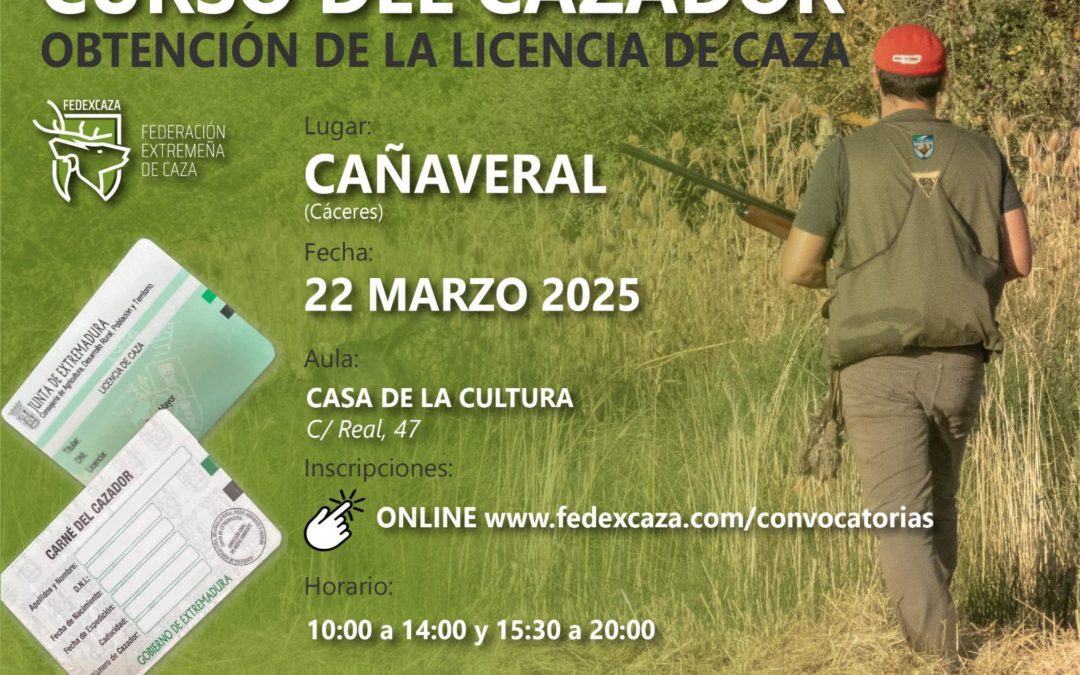 LICENCIA DE CAZA o FEDERATIVA DE TIRO DEPORTIVO PARA PORTAR ARMAS EN LA ENCAMISA