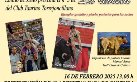 Presentación de la Revista del Club Taurino Emilio de Justo
