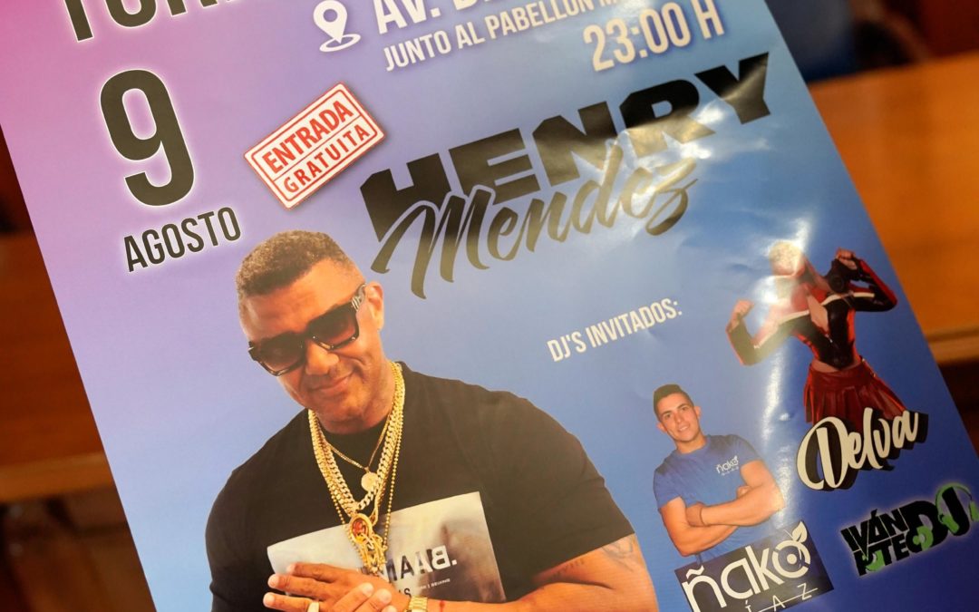 HENRY MÉNDEZ : CONCIERTO DE VERANO EN TORREJONCILLO