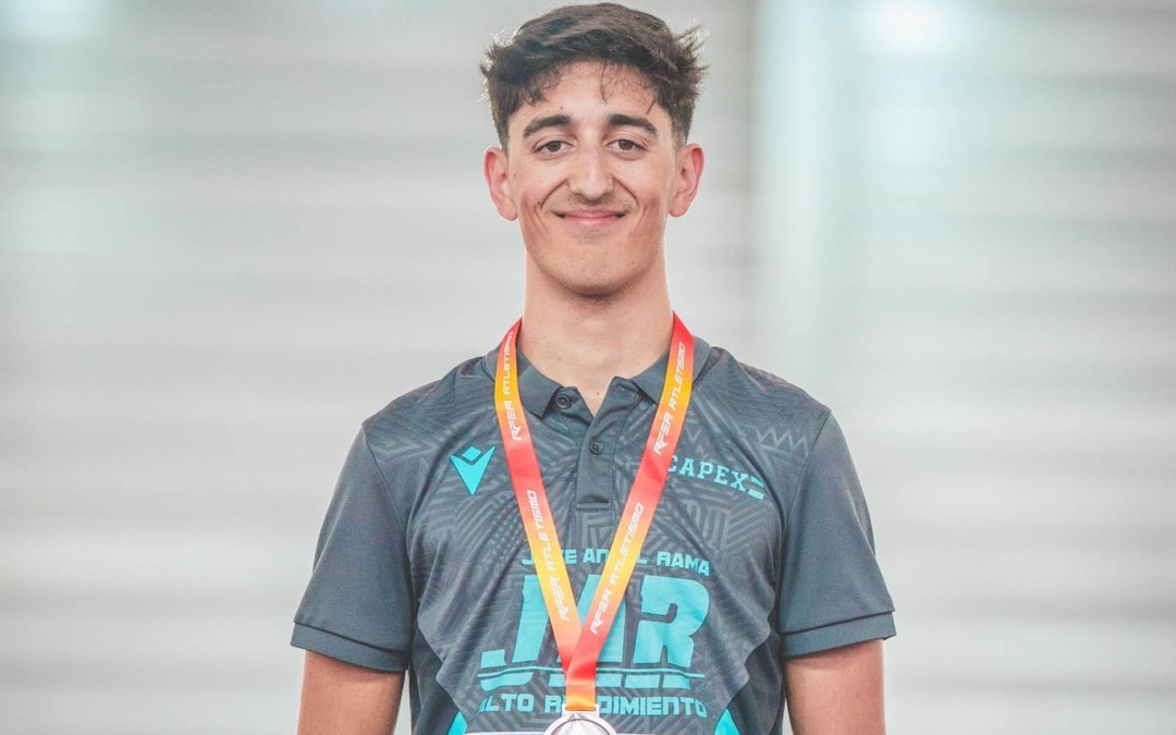 Subcampeón de España SUB-20, de la prueba mítica del atletismo, los 1500 metros