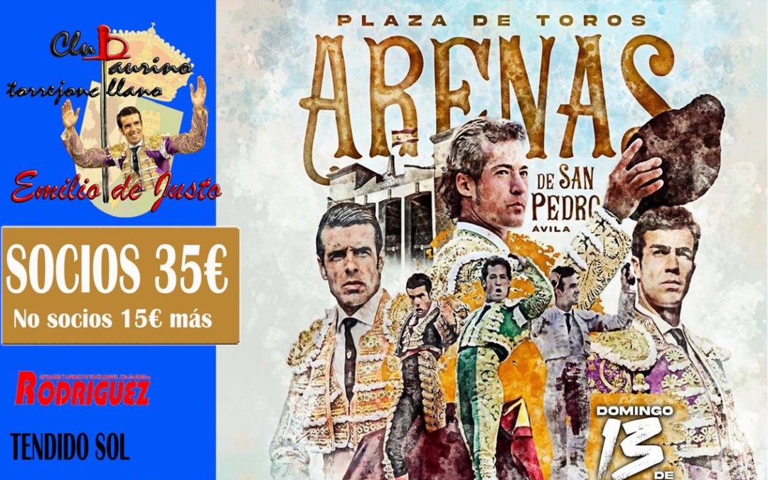 ¿Quieres viajar con el Club Taurino Emilio de Justo a ver a Emilio de Justo?